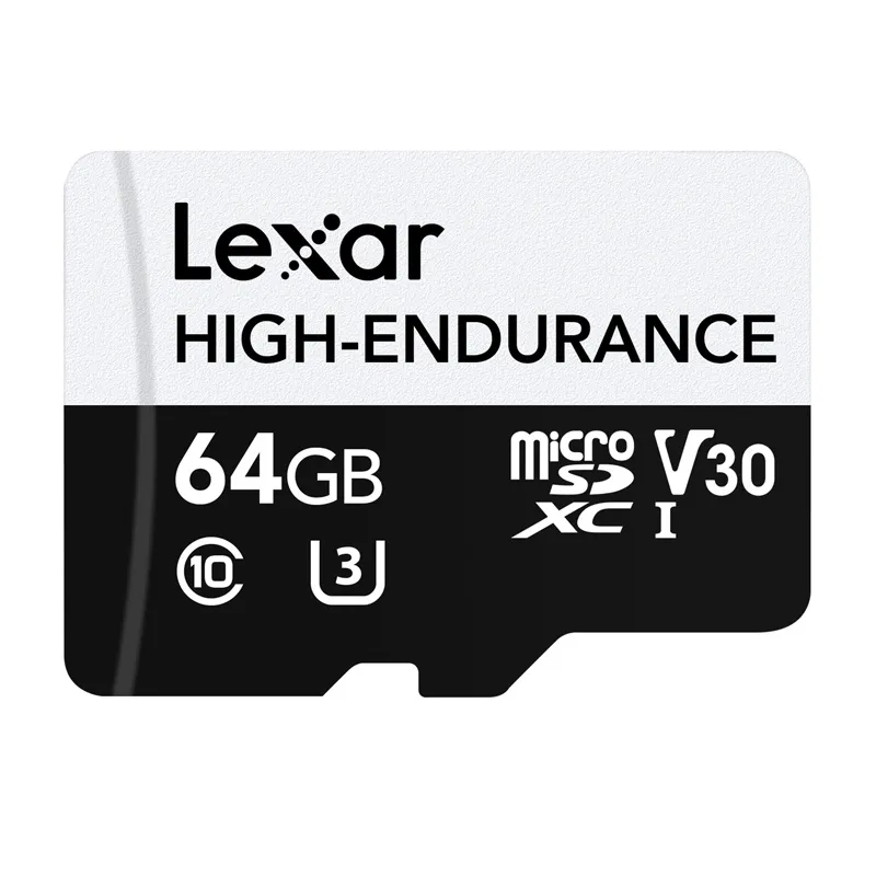 Lexar High-Endurance microSDHC/microSDXC 64GB memory card