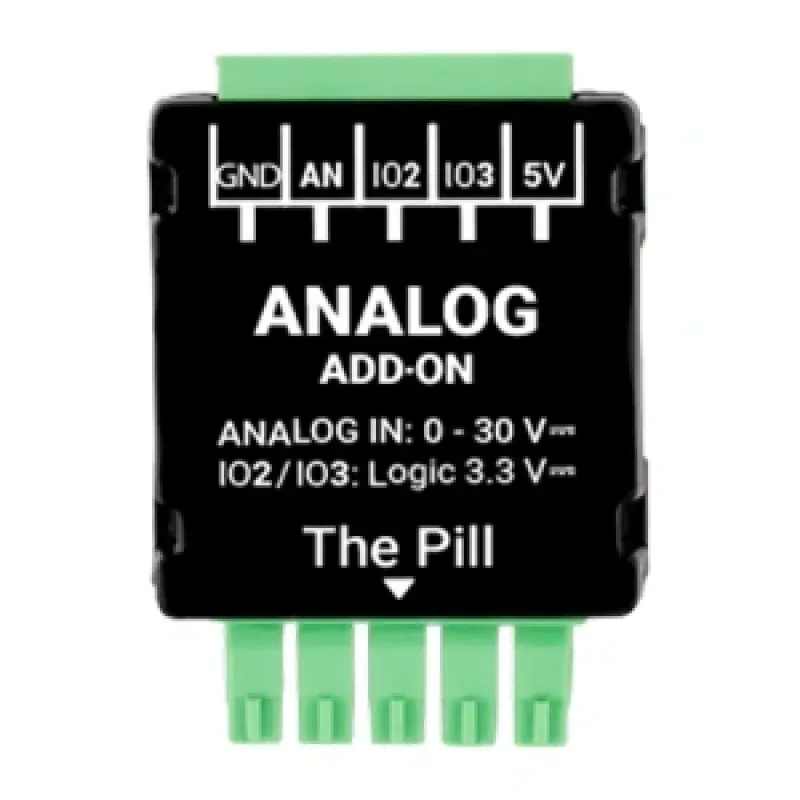 SHELLY 0–30V analogo moduļu paplašinājums —