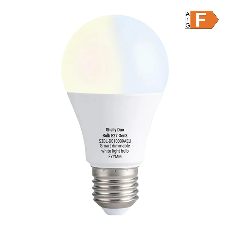 SHELLY Duo Bulb Gen3 E27 —