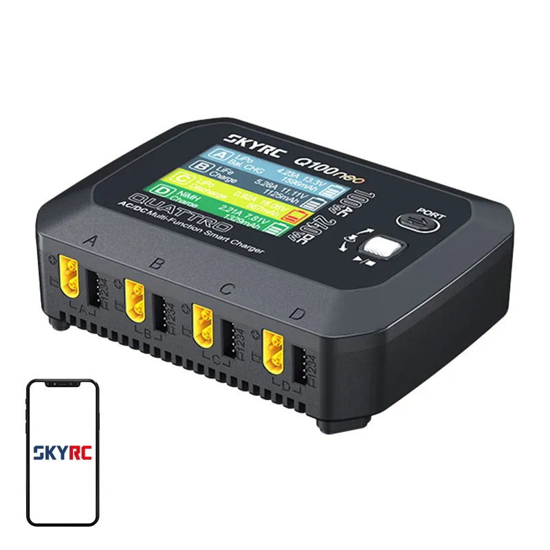 SkyRC Q100neo AC/DC daudzfunkcionāls gudrais lādētājs