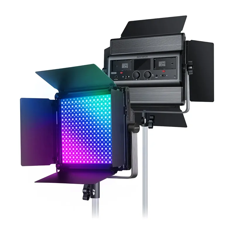 NEEWER RGB1200 LED gaisma — universāla