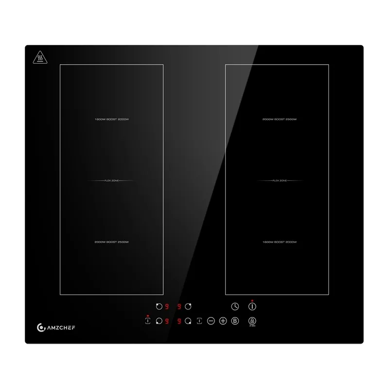 AMZCHEF CE-FS-I72S-FFDD06 indukcijas plīts, 4 zonas