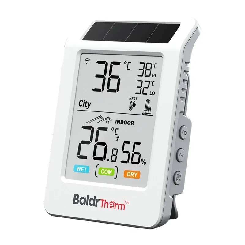 RainPoint BALDRTHERM HCS596WB Saules enerģijas darbināms