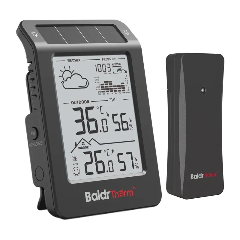 RainPoint BALDRTHERM B0596WT2H2P-V1 saules barošanas laika