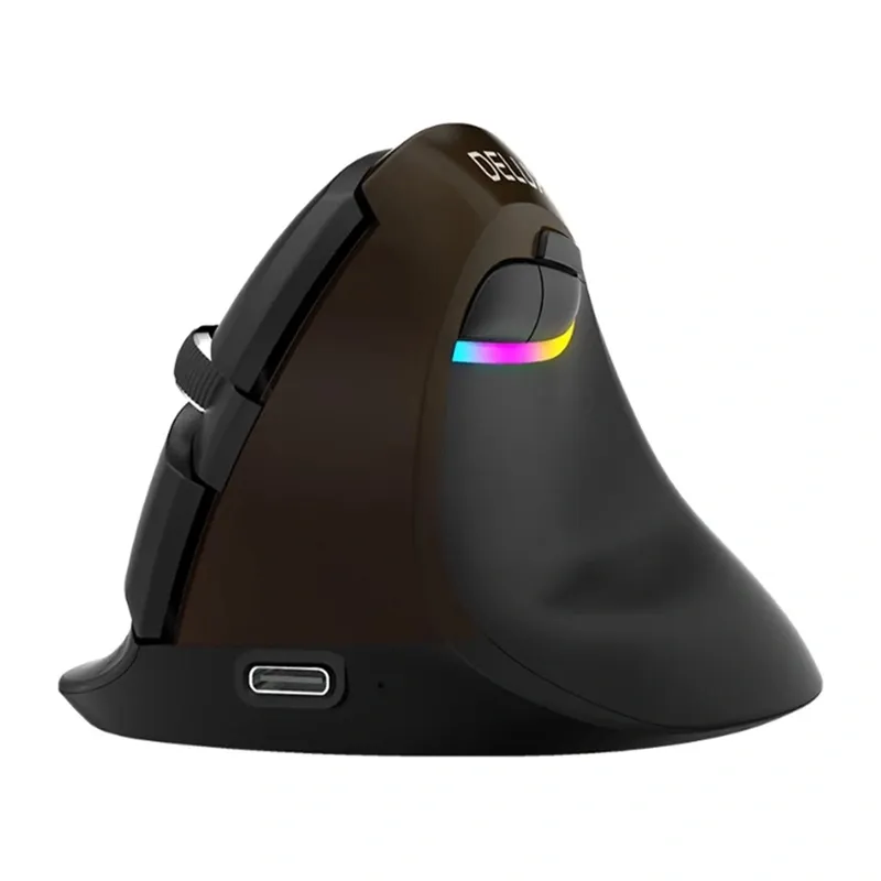 Delux M618Mini Gold universāla ergonomiskā pele