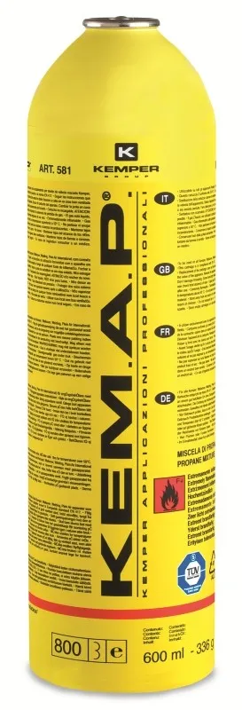 Gāze 7/16" KEMAP, KEMPER, 410 ml