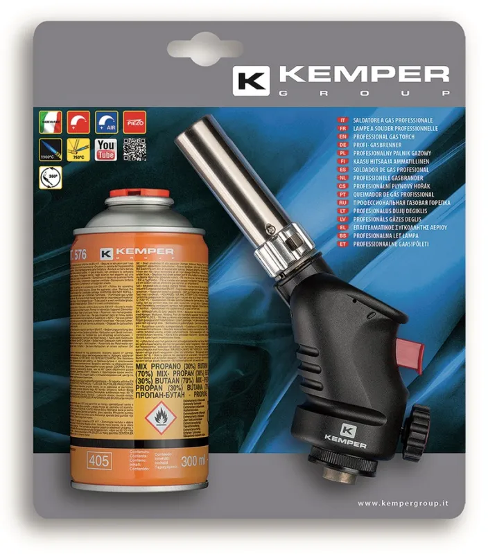 Gāzes un degļa komplekts "KEMPER"