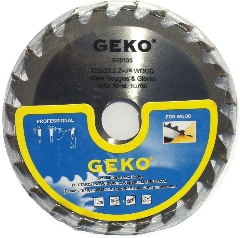 Geko Griešanas disks ECO 125x22,2x40T