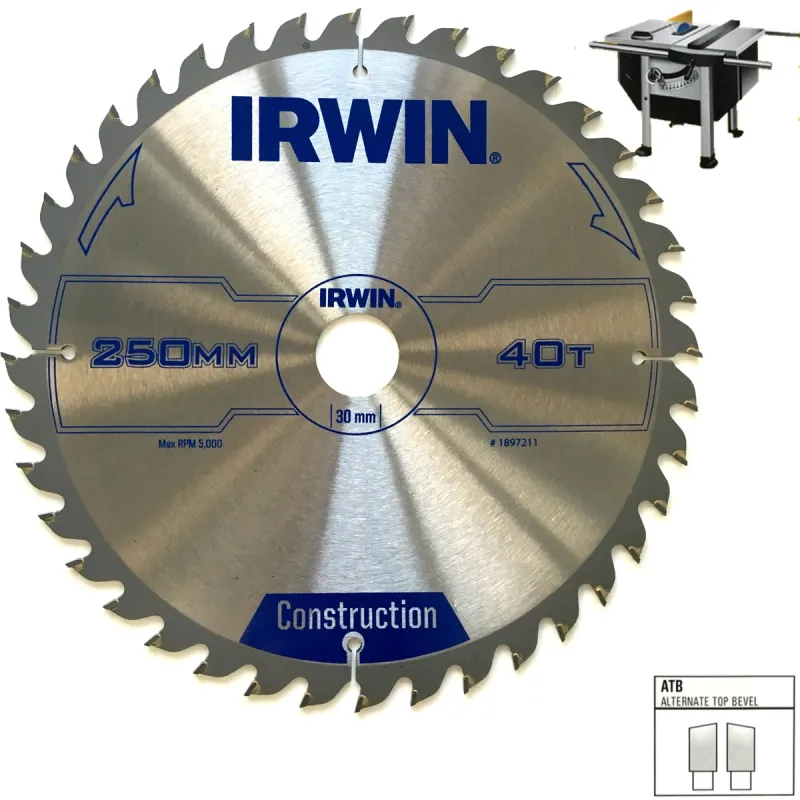 Irwin Griešanas disks 216x30x48T 2,5