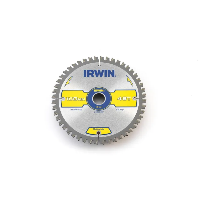 Irwin Universālais zāģa disks 160x20(16)x48T 2
