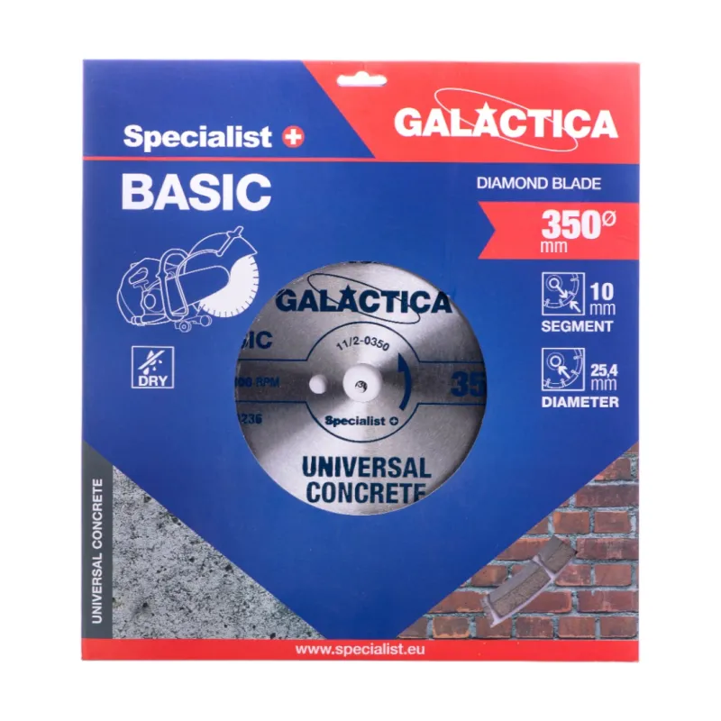 SPECIALIST+ dimanta disks GALACTICA, 350x10x25,4