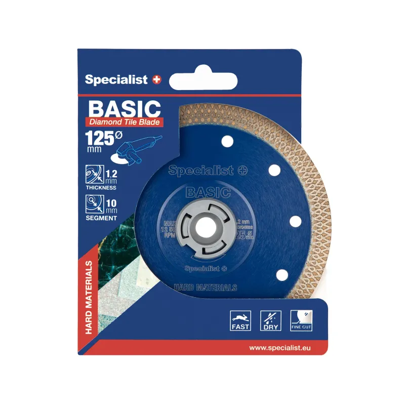 SPECIALIST+ dimanta disks BRITVA, Basic 125x1