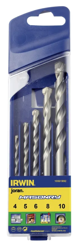 Irwin Urbju komplekts MASONRY 4–12 mm