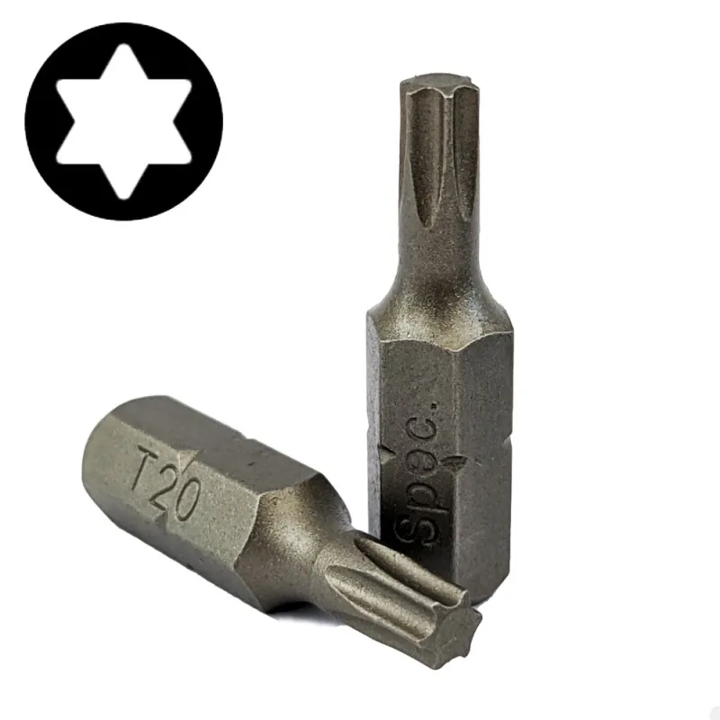 SPECIALIST+ skrūvgrieža uzgalis T20, 10 gab