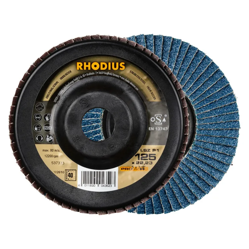 Lapiņu slīpēšanas disks "Rhodius" 180