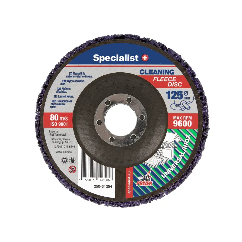 SPECIALIST+ nailona tīrīšanas disks, 125 mm