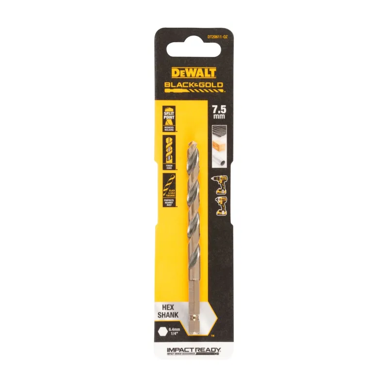 DeWALT HEX urbis metālam 1/4, 7
