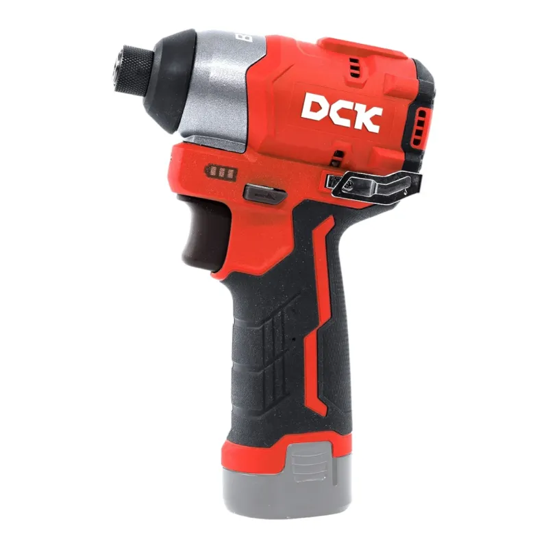 Akumulatora bezbirstu triecienatslēga 12V, KDPL04-8Z, DCK
