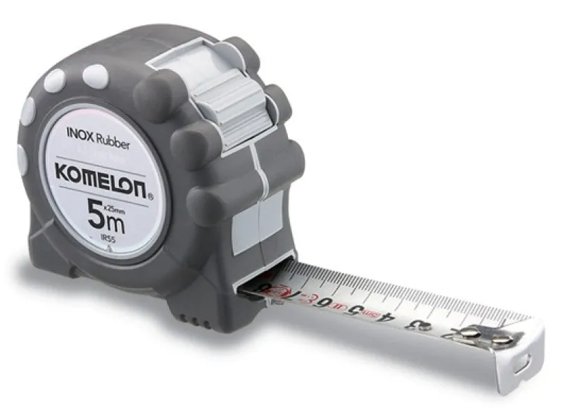 Komelon Mērlente INOX RUBBER 8 m