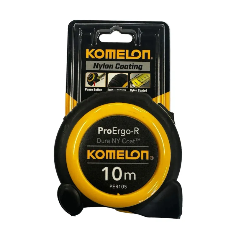 Komelon Mērlente PRO ERGO-R 10 m