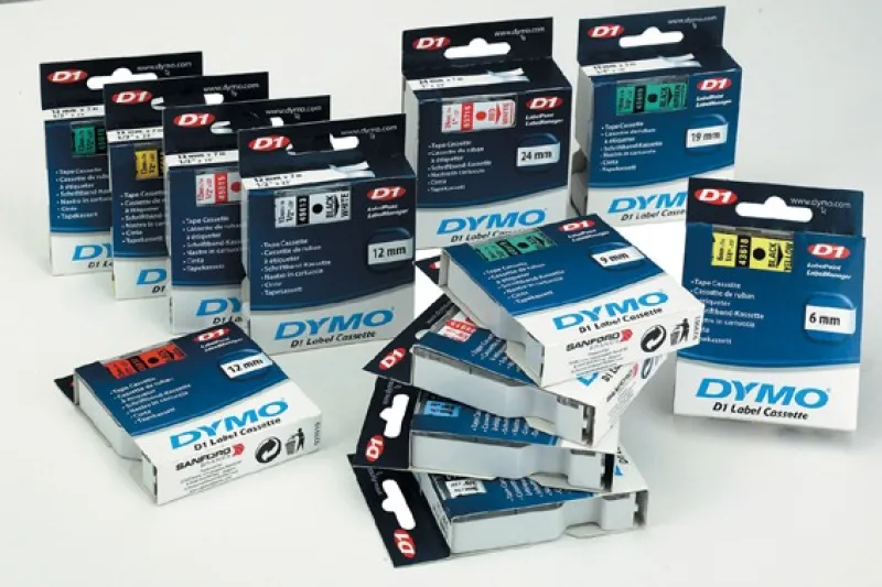 Dymo Polipropilēna līmlente D1, balta 19