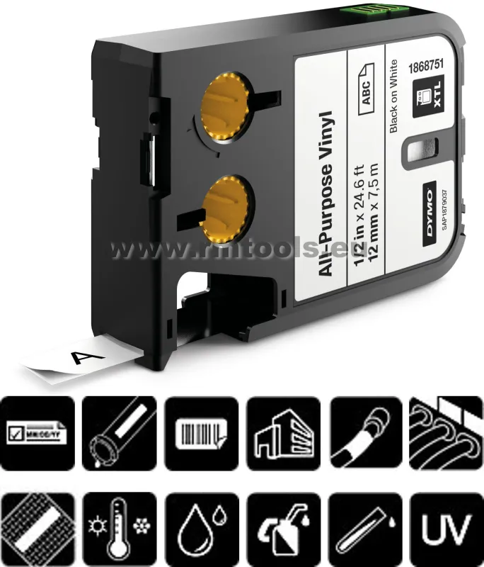Dymo Vinila līmlente XTL 19 mm