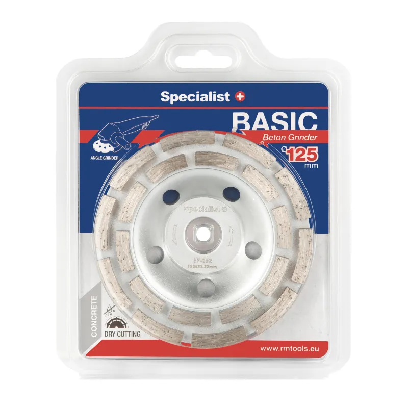 SPECIALIST+ dimanta slīpēšanas disks BASIC, 125