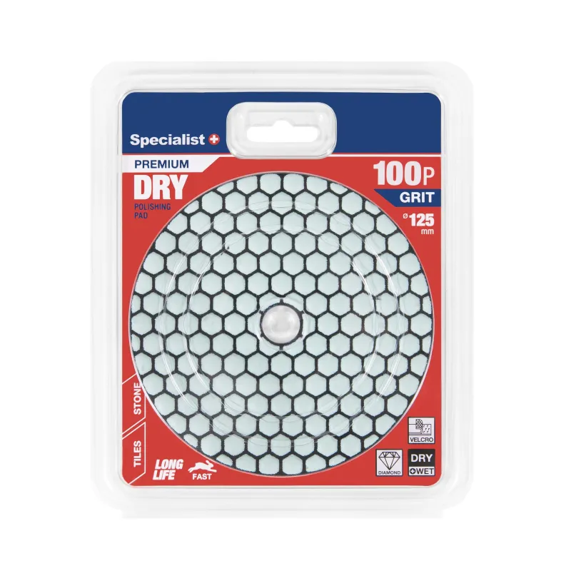 SPECIALIST+ dimanta slīpēšanas disks, universāls, 125