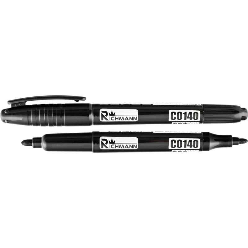 Richmann Melns dubultais marķieris 1–2 mm