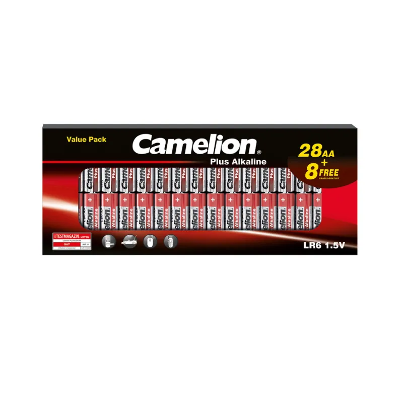 CAMELION alkalīnās baterijas LR06 (AA) 1
