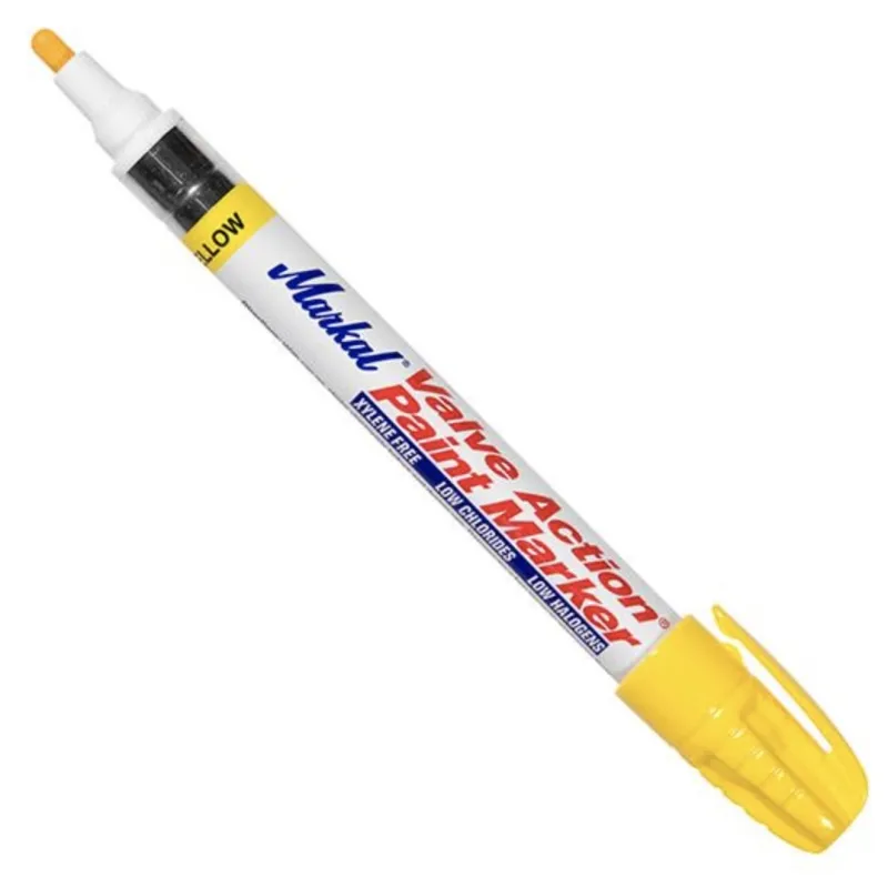 Markal Krāsu marķieris VALVE ACTION, dzeltens