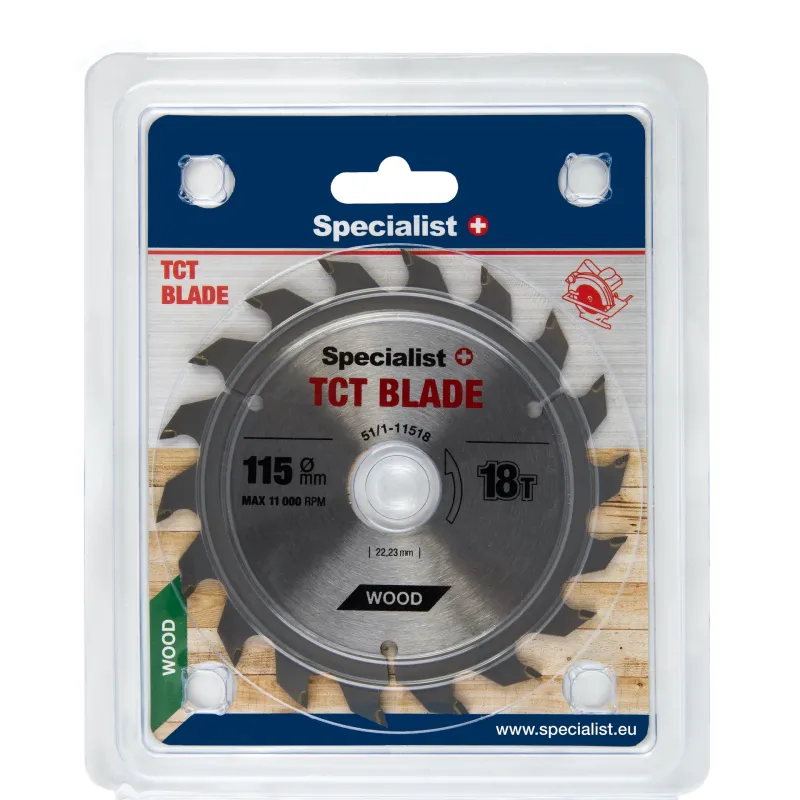 SPECIALIST+ griešanas disks, 115x18Tx22 mm -