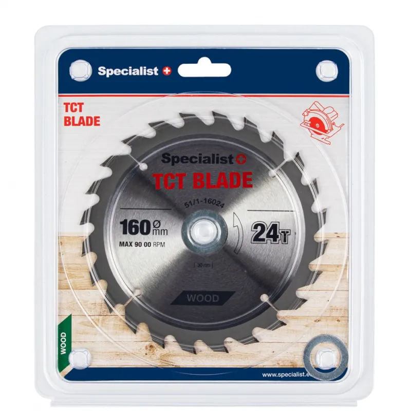 SPECIALIST+ griešanas disks, 160x24Tx20/16 mm -