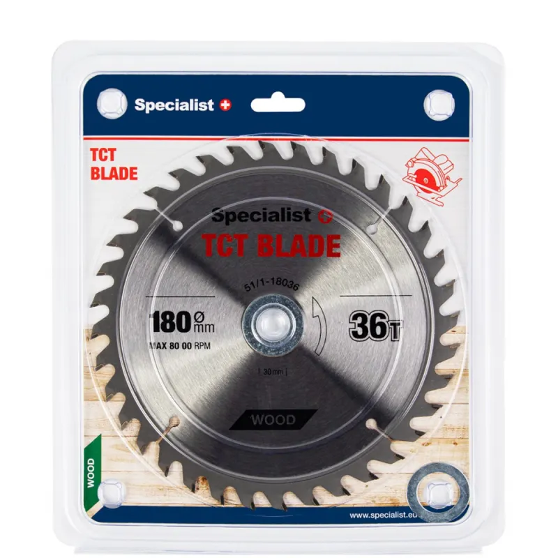 SPECIALIST+ griešanas disks, 180x36Tx30/20/16 mm -