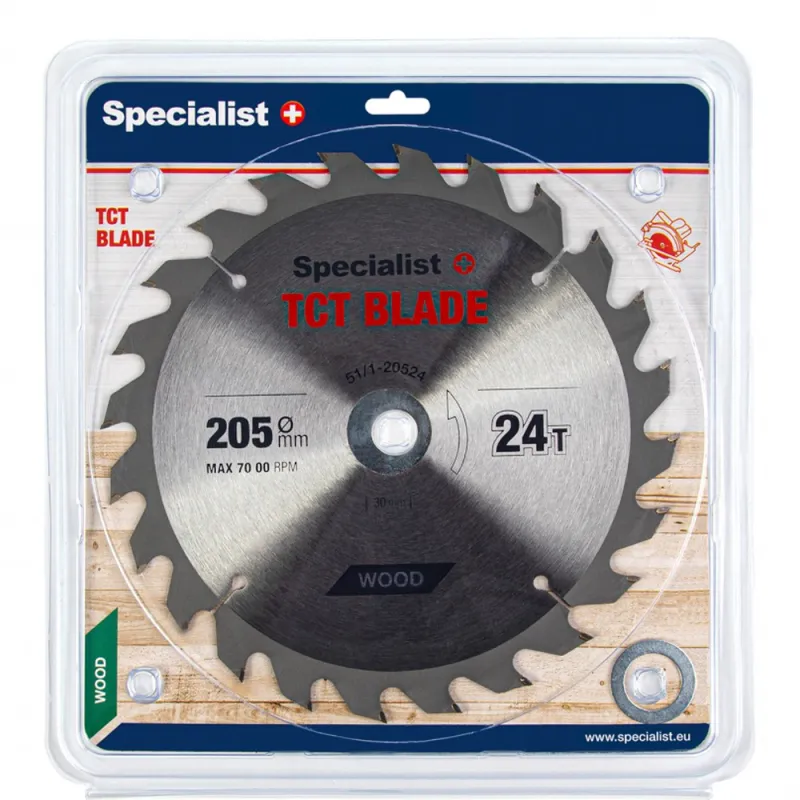 SPECIALIST+ griešanas disks, 205x24Tx30/20/16 mm -