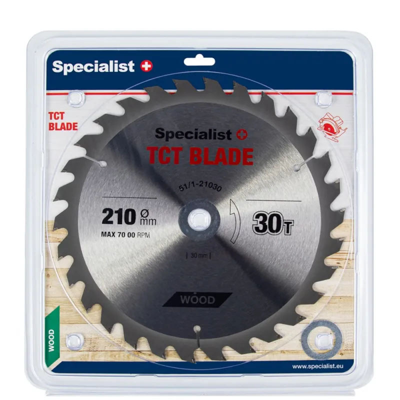 SPECIALIST+ griešanas disks, 210x30Tx30/20/16 mm -