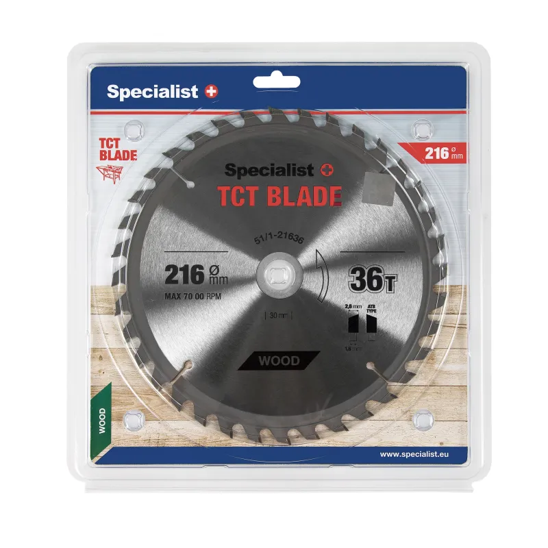 SPECIALIST+ griešanas disks, 216x36Tx30/20 mm -
