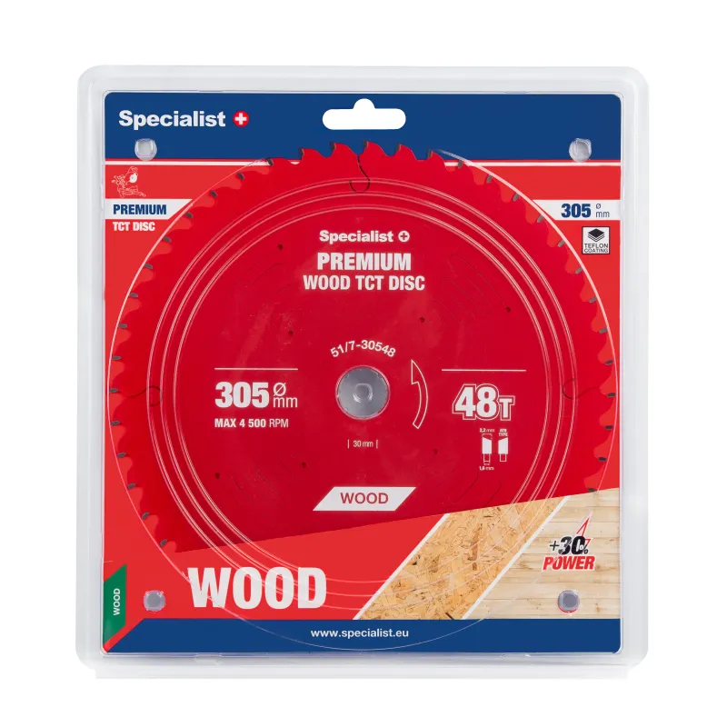 Griešanas disks 305x48Tx30 mm koka griešanai
