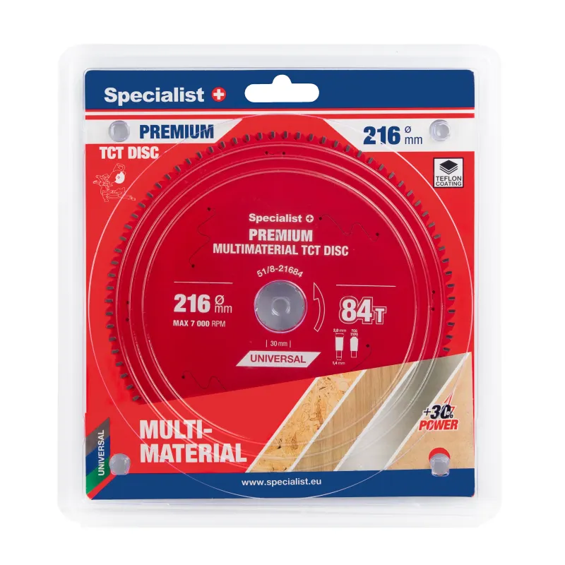 Griešanas disks 216 x 84T x