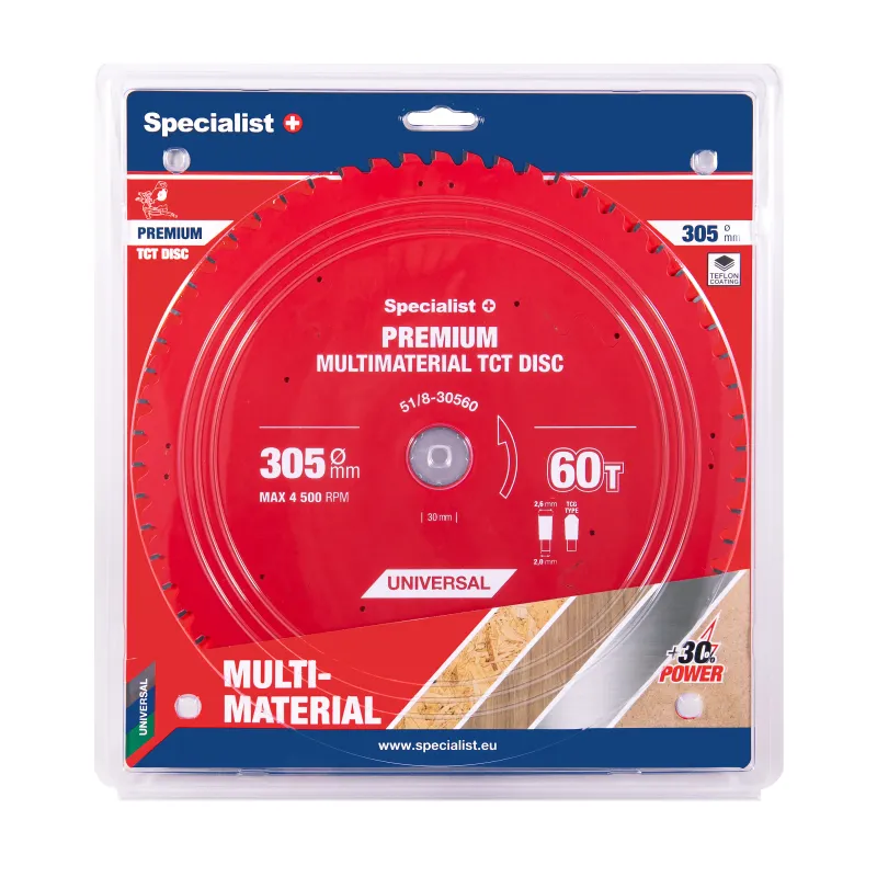 Griešanas disks 305x60Tx30mm, daudzmateriālu, augstākās klases