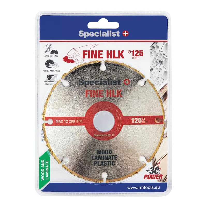 SPECIALIST+ griešanas disks FINE HLK, 125