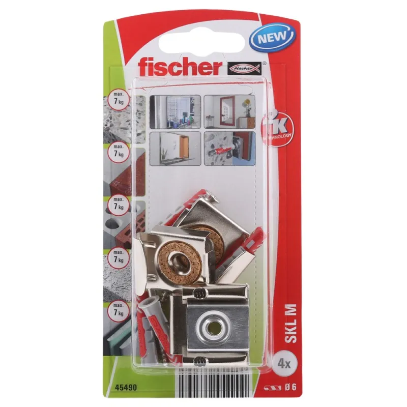Fischer Spoguļa stiprinājums SKL-M K, 4
