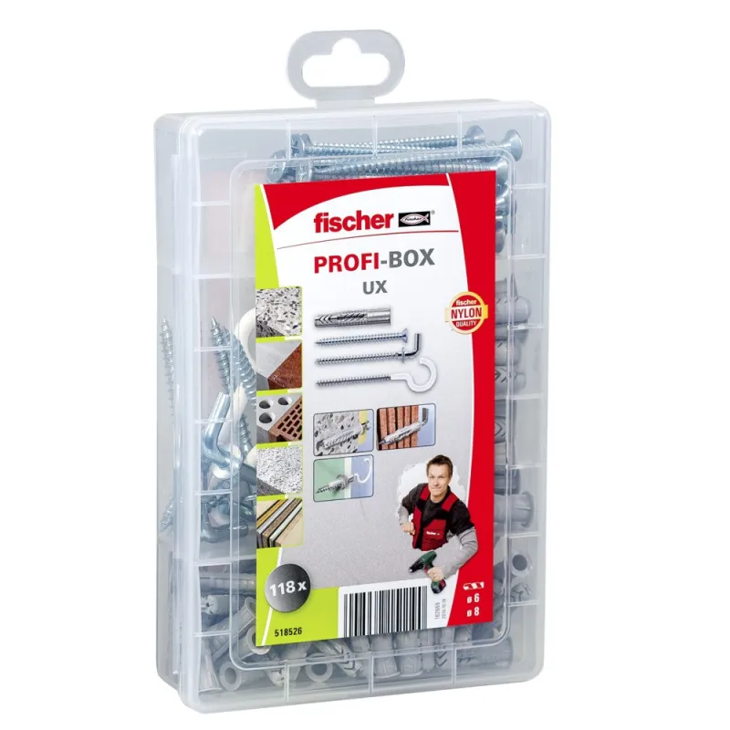 Fischer Komplekts UX PROFI-BOX, 118 gab