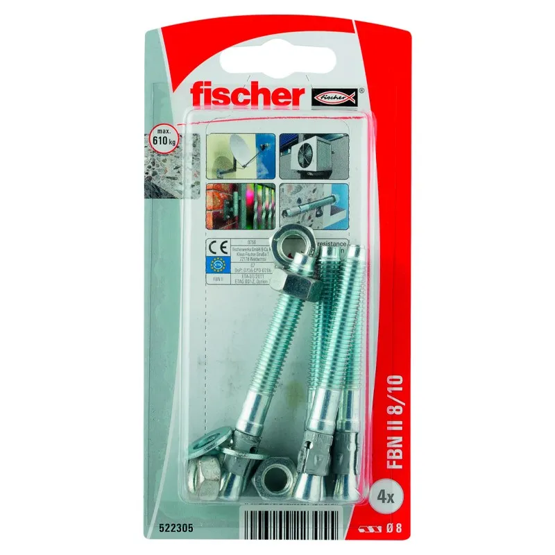 Fischer Metāla klinveida enkurs FBN II
