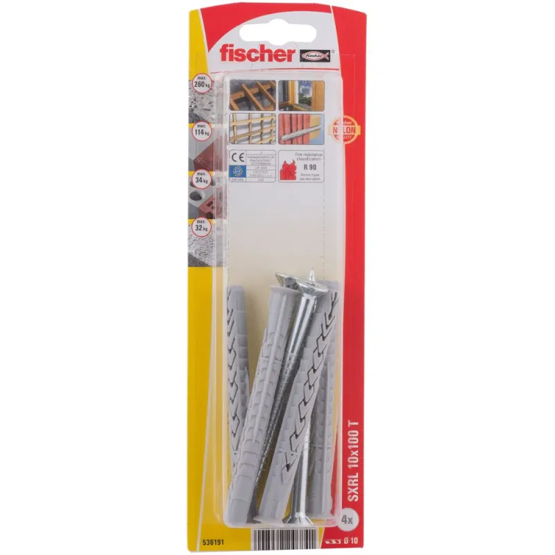 Fischer Dībele ar skrūvi SXRL 10