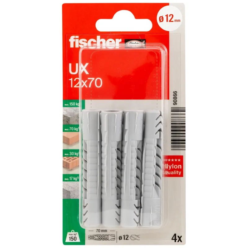 Fischer Dībeļi UX 12 x 70