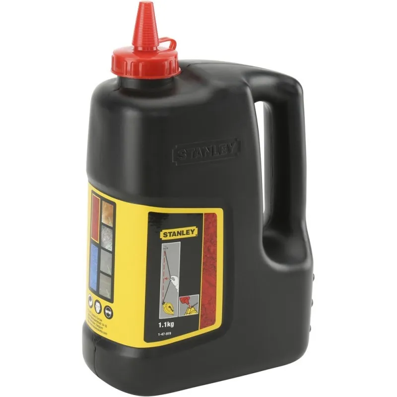 Stanley sarkans marķēšanas krīts, 1 kg