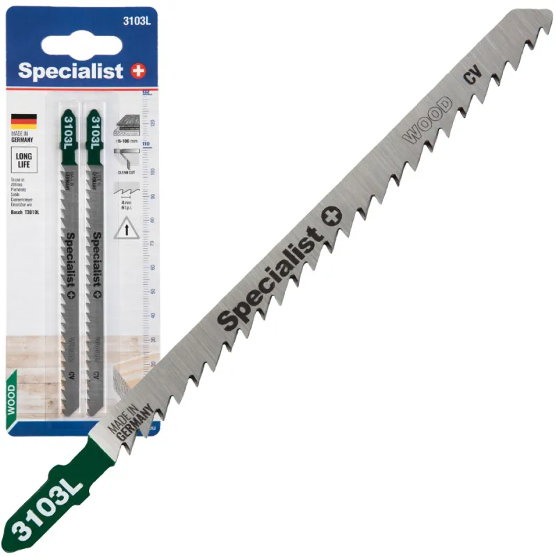 SPECIALIST+ zāģa asmens 3103L (T301DL), 2