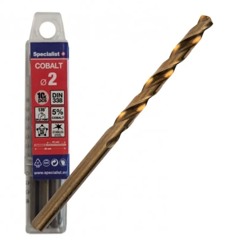 SPECIALIST+ metāla urbji COBALT, 2 mm
