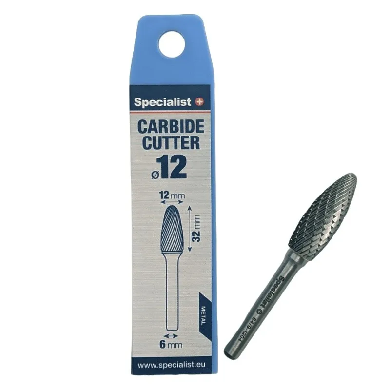 SPECIALIST+ cietmetāla frēze FLH, 12x32x6 mm
